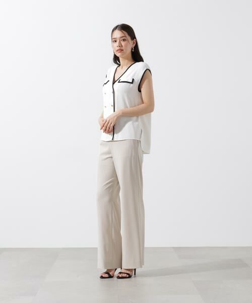 PINKY & DIANNE / ピンキーアンドダイアン シャツ・ブラウス | パイピングダブルブラウス | 詳細18