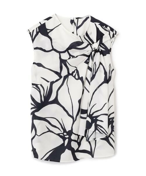 PINKY & DIANNE / ピンキーアンドダイアン シャツ・ブラウス | アートフラワープリントブラウス | 詳細1