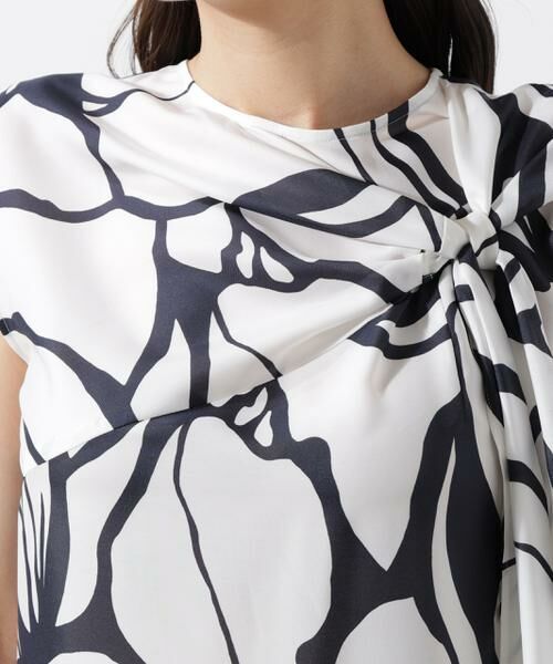 PINKY & DIANNE / ピンキーアンドダイアン シャツ・ブラウス | アートフラワープリントブラウス | 詳細11