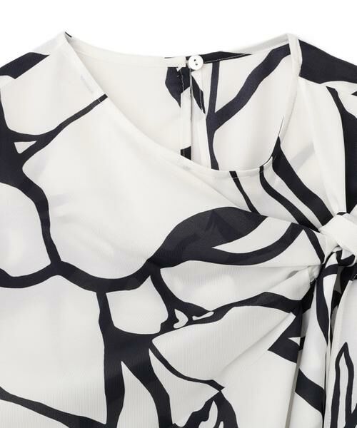 PINKY & DIANNE / ピンキーアンドダイアン シャツ・ブラウス | アートフラワープリントブラウス | 詳細17