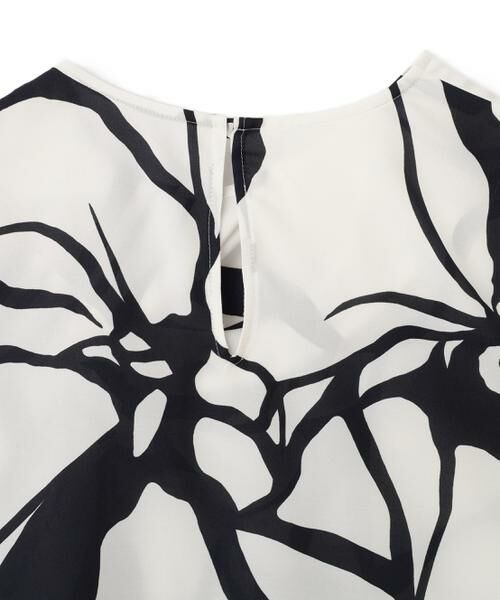 PINKY & DIANNE / ピンキーアンドダイアン シャツ・ブラウス | アートフラワープリントブラウス | 詳細20