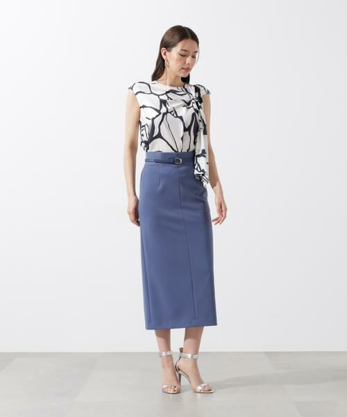 PINKY & DIANNE / ピンキーアンドダイアン シャツ・ブラウス | アートフラワープリントブラウス | 詳細5