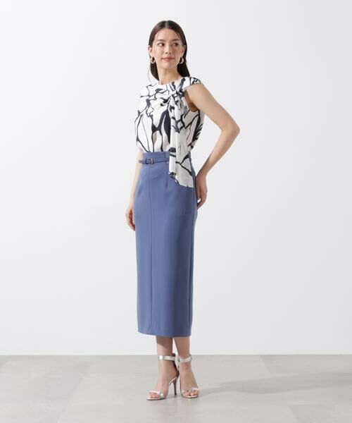 PINKY & DIANNE / ピンキーアンドダイアン シャツ・ブラウス | アートフラワープリントブラウス | 詳細6