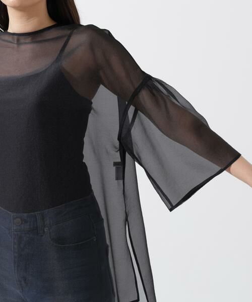 PINKY & DIANNE / ピンキーアンドダイアン シャツ・ブラウス | ボリュームスリーブシアーブラウス | 詳細26