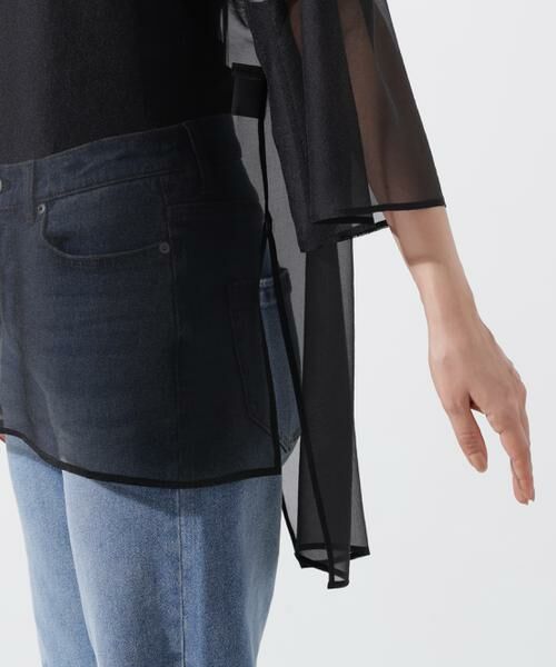 PINKY & DIANNE / ピンキーアンドダイアン シャツ・ブラウス | ボリュームスリーブシアーブラウス | 詳細27