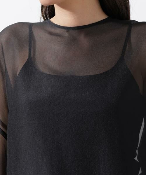 PINKY & DIANNE / ピンキーアンドダイアン シャツ・ブラウス | ボリュームスリーブシアーブラウス | 詳細24