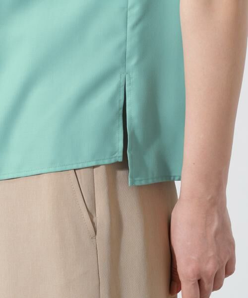 PINKY & DIANNE / ピンキーアンドダイアン シャツ・ブラウス | メタルボタンクルーネックタックブラウス | 詳細13