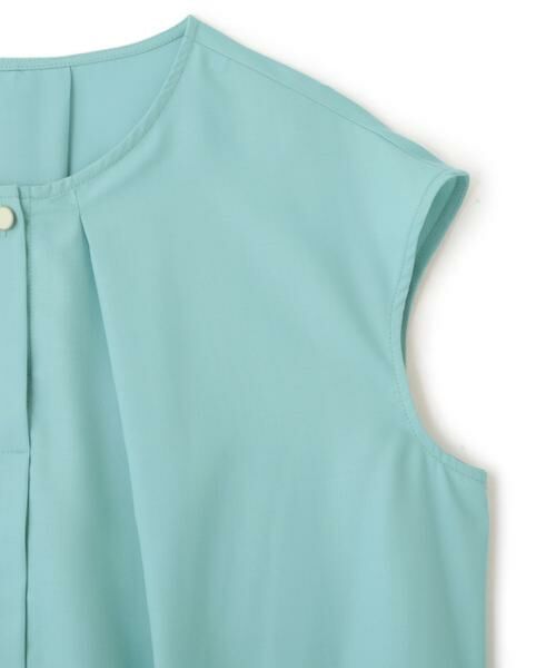 PINKY & DIANNE / ピンキーアンドダイアン シャツ・ブラウス | メタルボタンクルーネックタックブラウス | 詳細16