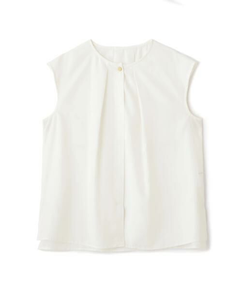 PINKY & DIANNE / ピンキーアンドダイアン シャツ・ブラウス | メタルボタンクルーネックタックブラウス | 詳細21