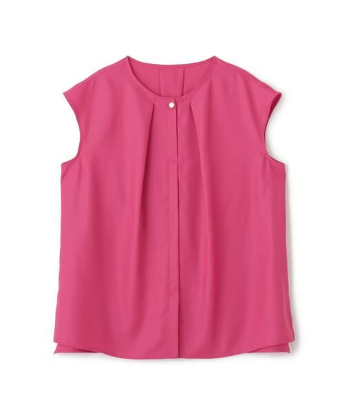 PINKY & DIANNE / ピンキーアンドダイアン シャツ・ブラウス | メタルボタンクルーネックタックブラウス | 詳細27