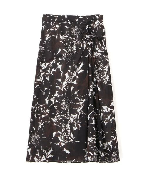 PINKY & DIANNE / ピンキーアンドダイアン スカート | ◆グラデーションフラワープリントマーメイドスカート | 詳細8