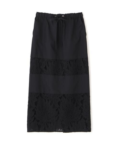 PINKY & DIANNE / ピンキーアンドダイアン スカート | ◆リーフ柄レーススピンドルスカート | 詳細19