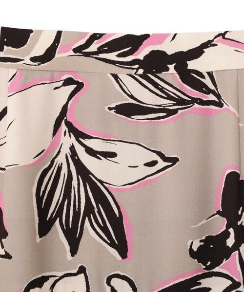 PINKY & DIANNE / ピンキーアンドダイアン スカート | フラワーラインプリントマーメイドスカート | 詳細14