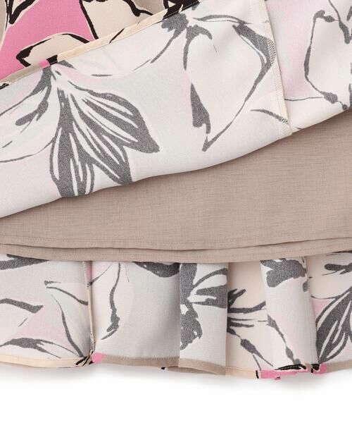 PINKY & DIANNE / ピンキーアンドダイアン スカート | フラワーラインプリントマーメイドスカート | 詳細17