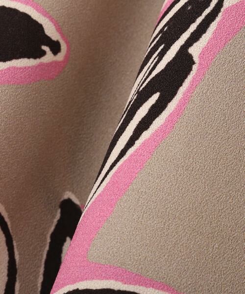 PINKY & DIANNE / ピンキーアンドダイアン スカート | フラワーラインプリントマーメイドスカート | 詳細18