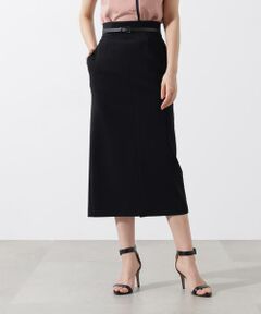 PINKY & DIANNE / ピンキーアンドダイアン スカート | ベルト付きサイドリブタイトスカート