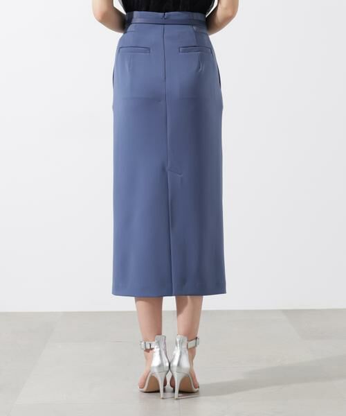 PINKY & DIANNE / ピンキーアンドダイアン スカート | ベルト付きサイドリブタイトスカート | 詳細12