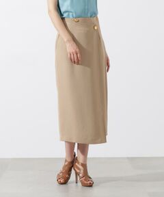 PINKY & DIANNE / ピンキーアンドダイアン スカート | ステップヘムラップスカート