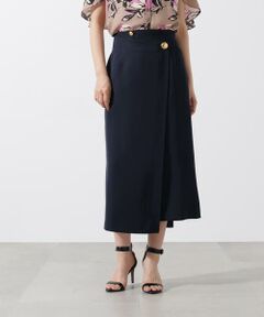 PINKY & DIANNE / ピンキーアンドダイアン スカート | ステップヘムラップスカート