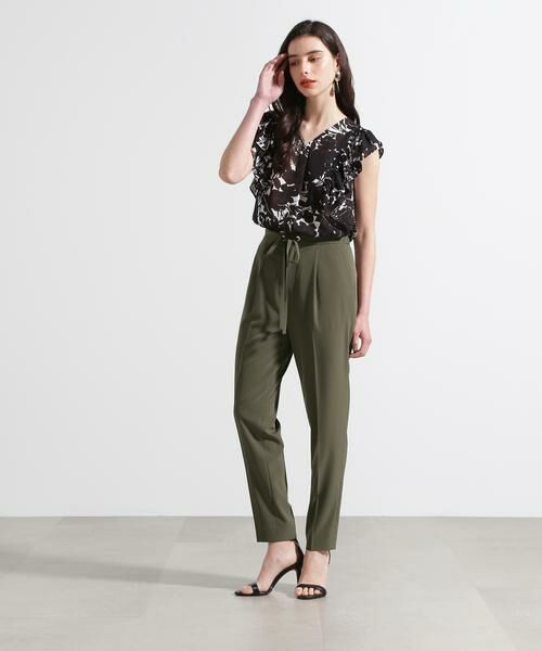 PINKY & DIANNE / ピンキーアンドダイアン パンツ | ◆ドロストテーパードパンツ | 詳細5