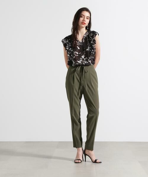 PINKY & DIANNE / ピンキーアンドダイアン パンツ | ◆ドロストテーパードパンツ | 詳細6