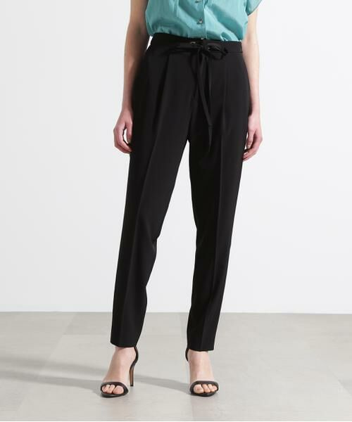 PINKY & DIANNE / ピンキーアンドダイアン パンツ | ◆ドロストテーパードパンツ | 詳細9