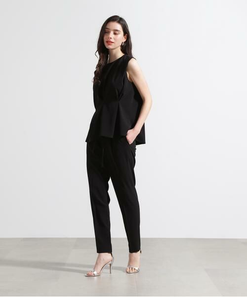 PINKY & DIANNE / ピンキーアンドダイアン パンツ | ◆ドロストテーパードパンツ | 詳細12