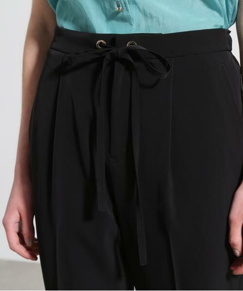 PINKY & DIANNE / ピンキーアンドダイアン パンツ | ◆ドロストテーパードパンツ | 詳細16
