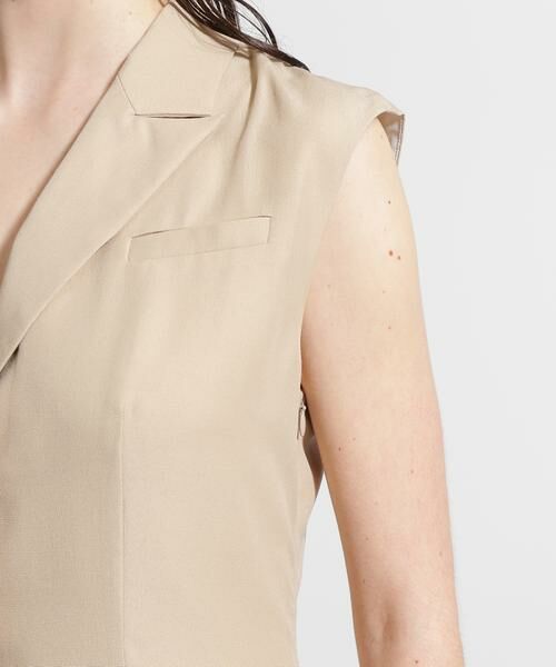 PINKY & DIANNE / ピンキーアンドダイアン ミニ丈・ひざ丈ワンピース | ◆テーラードフレアワンピース | 詳細17