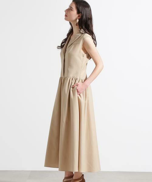 PINKY & DIANNE / ピンキーアンドダイアン ミニ丈・ひざ丈ワンピース | ◆テーラードフレアワンピース | 詳細10