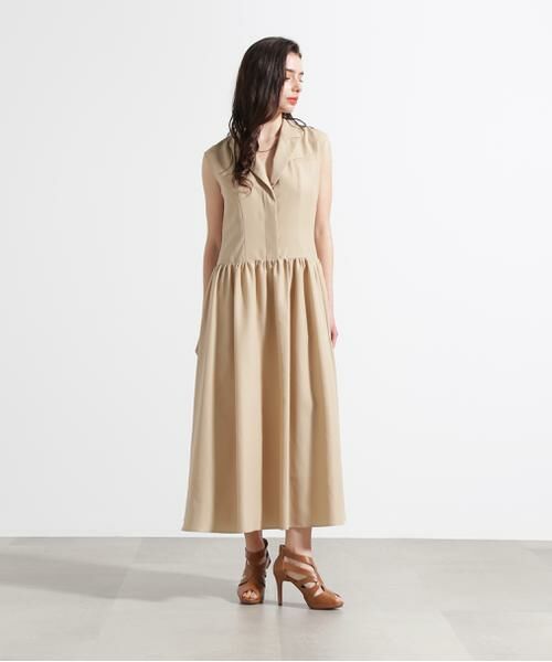 PINKY & DIANNE / ピンキーアンドダイアン ミニ丈・ひざ丈ワンピース | ◆テーラードフレアワンピース | 詳細11