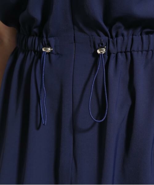 PINKY & DIANNE / ピンキーアンドダイアン ミニ丈・ひざ丈ワンピース | ◆スリーブシャーリングワンピース | 詳細9