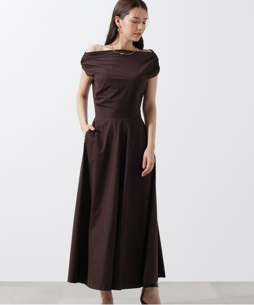 PINKY & DIANNE / ピンキーアンドダイアン ミニ丈・ひざ丈ワンピース | オフショルダーフレアワンピース | 詳細23