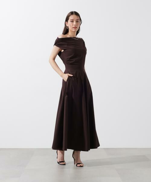 PINKY & DIANNE / ピンキーアンドダイアン ミニ丈・ひざ丈ワンピース | オフショルダーフレアワンピース | 詳細24