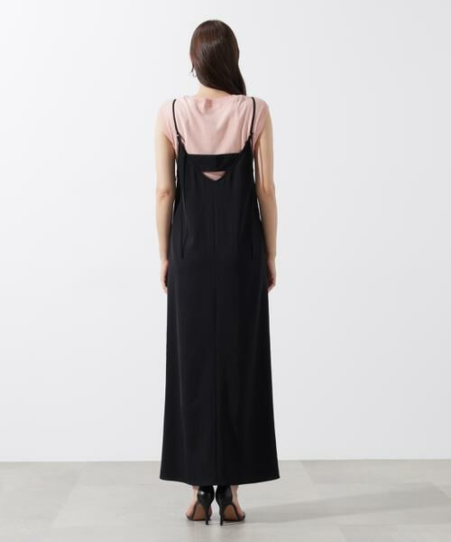 PINKY & DIANNE / ピンキーアンドダイアン ミニ丈・ひざ丈ワンピース | バックベルトキャミワンピース | 詳細21