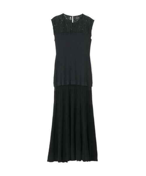 PINKY & DIANNE / ピンキーアンドダイアン ミニ丈・ひざ丈ワンピース | レースドッキングワンピース | 詳細13