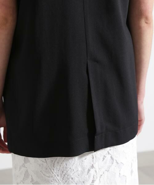 PINKY & DIANNE / ピンキーアンドダイアン テーラードジャケット | ◆シアーテーラードジレ | 詳細12