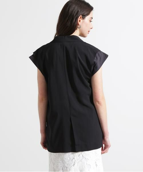 PINKY & DIANNE / ピンキーアンドダイアン テーラードジャケット | ◆シアーテーラードジレ | 詳細8