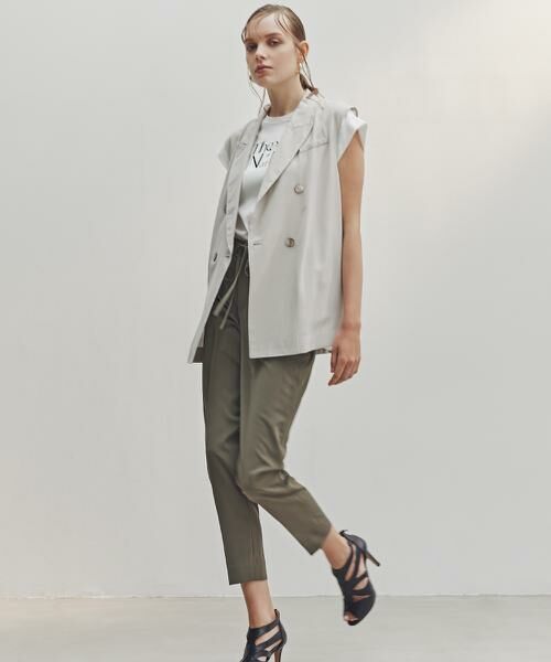 PINKY & DIANNE / ピンキーアンドダイアン テーラードジャケット | ◆シアーテーラードジレ | 詳細16