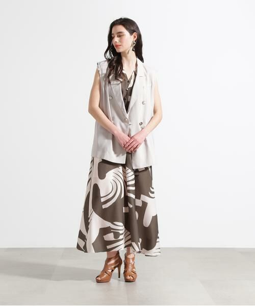 PINKY & DIANNE / ピンキーアンドダイアン テーラードジャケット | ◆シアーテーラードジレ | 詳細21