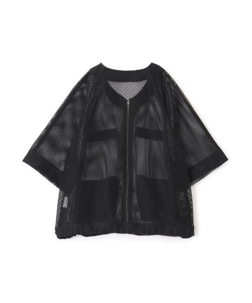 PINKY & DIANNE / ピンキーアンドダイアン テーラードジャケット | ダブルラッセルメッシュブルゾン | 詳細21