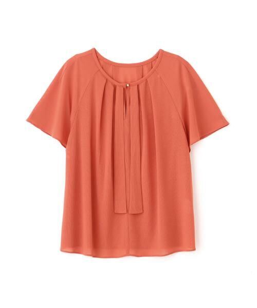 PINKY & DIANNE / ピンキーアンドダイアン カットソー | ◆シアーストライプブラウス | 詳細1