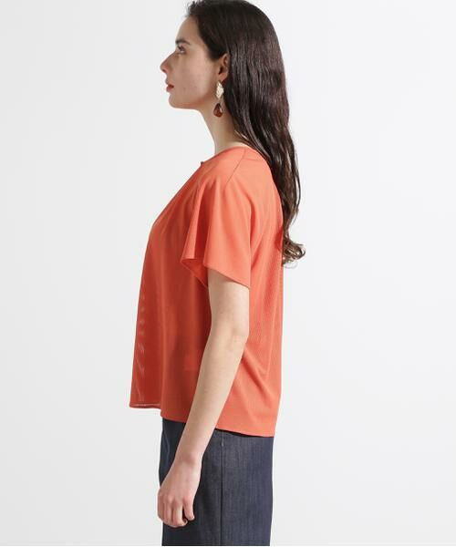 PINKY & DIANNE / ピンキーアンドダイアン カットソー | ◆シアーストライプブラウス | 詳細6