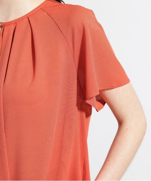 PINKY & DIANNE / ピンキーアンドダイアン カットソー | ◆シアーストライプブラウス | 詳細9