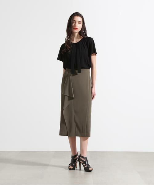 PINKY & DIANNE / ピンキーアンドダイアン カットソー | ◆シアーストライプブラウス | 詳細16