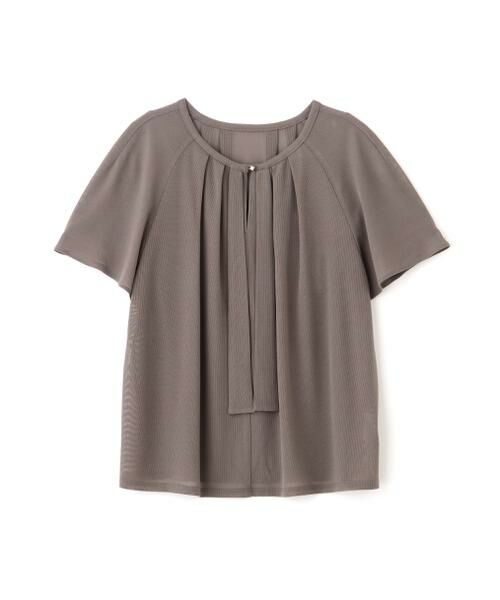 PINKY & DIANNE / ピンキーアンドダイアン カットソー | ◆シアーストライプブラウス | 詳細19