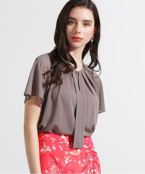 PINKY & DIANNE / ピンキーアンドダイアン カットソー | ◆シアーストライプブラウス | 詳細20