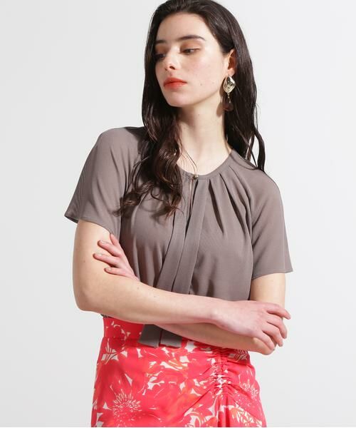 PINKY & DIANNE / ピンキーアンドダイアン カットソー | ◆シアーストライプブラウス | 詳細21