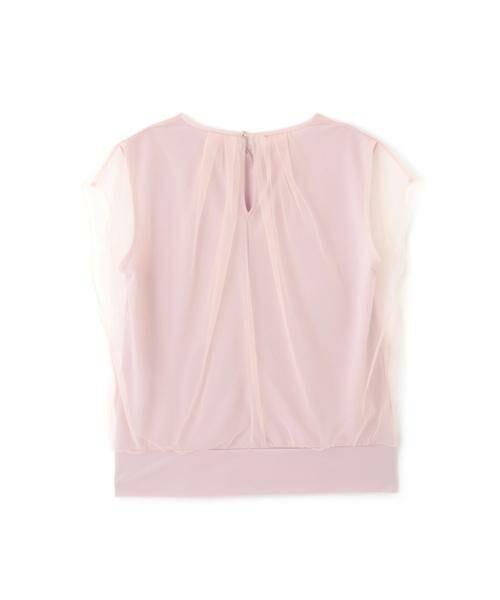 PINKY & DIANNE / ピンキーアンドダイアン カットソー | [UVカット/接触冷感/吸水速乾]フロントチュールブラウス | 詳細11