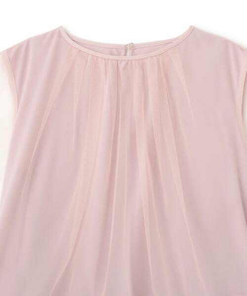 PINKY & DIANNE / ピンキーアンドダイアン カットソー | [UVカット/接触冷感/吸水速乾]フロントチュールブラウス | 詳細12